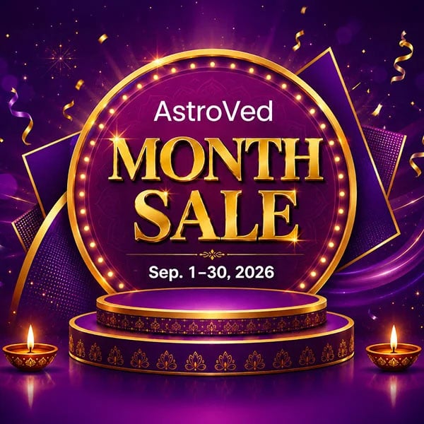 AstroVed Month Sale — September 1 to September 30, 2026 (IST)