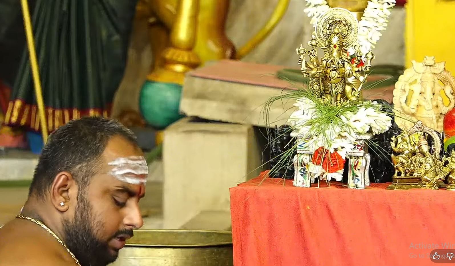 Ganesha festival celebration