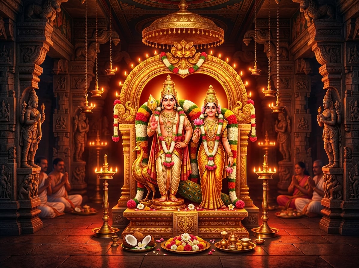 Thiruparankundram Sacred Abode of Lord Muruga