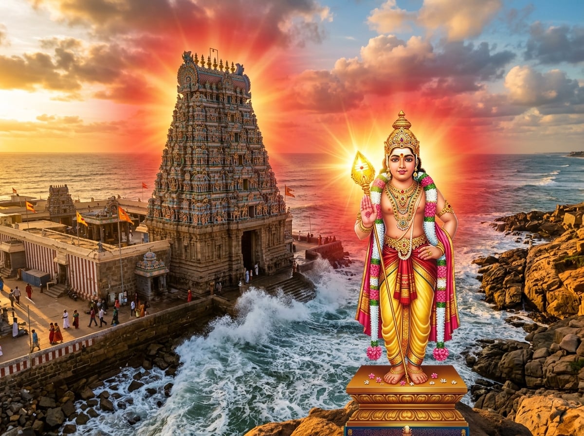Tiruchendur Sacred Abode of Lord Muruga