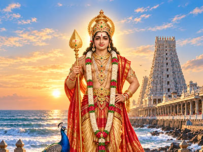 Deepest Karma and Chakra Cleansing with Thiruchendur Muruga