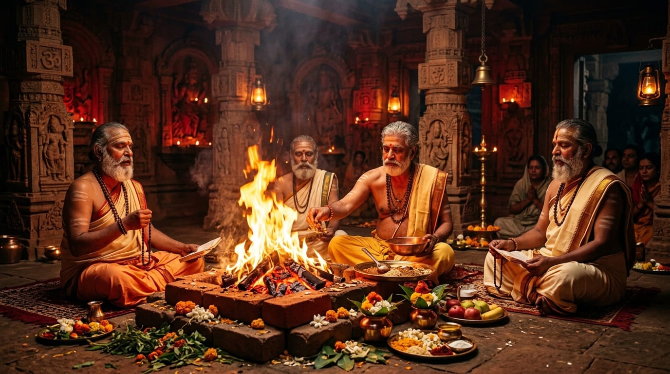 Sacred Fire Homa Ritual