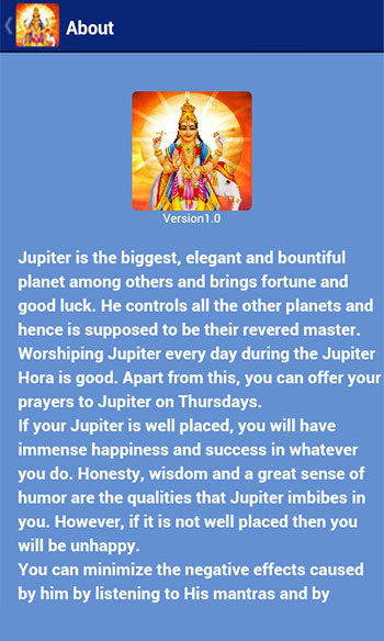 Jupiter Pooja & Mantra