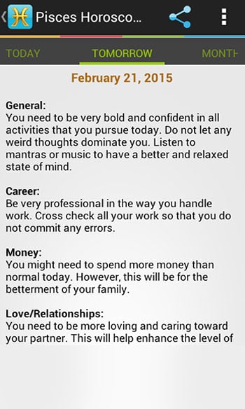 Pisces Horoscopes Pisces Horoscope App For Android Iphone And - pisces horoscope pisces horoscope pisces horoscope