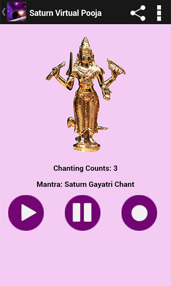 Saturn Pooja & Mantra