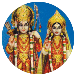 Lord Rama and Sita