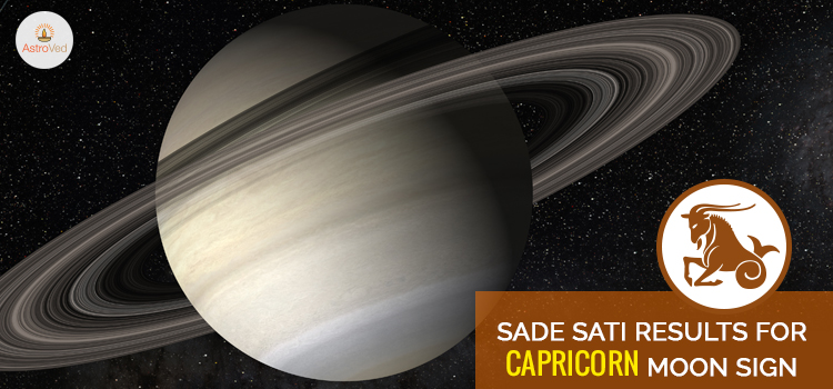 Sade Sati Results For Capricorn Moon Sign