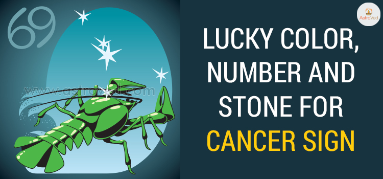 Lucky Color, Number and Stone for Cancer Sign