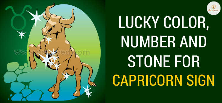 Lucky Color, Number and Stone for Capricorn Sign