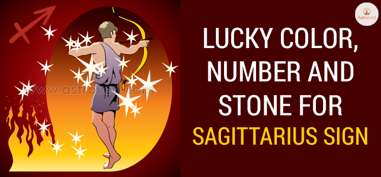 Lucky Color, Number and Stone for Sagittarius Sign