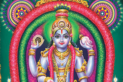 	केरल मंदिर में महा विष्णु के तुलसी परा अनुष्ठान