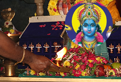 Archana (Pooja) to Lord Vishnu on Ekadasi