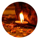 கேரள ஆலயத்தில் எள்ளுக்கிழி (எள் தீபம்) ஏற்றுதல்