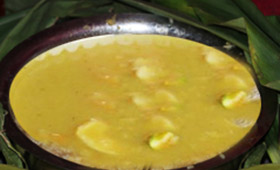 Offering Ghee Payasam