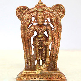 Energized 3.5 Inch Guruvayurappan Statue