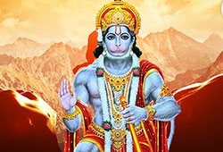 Hanuman at Powerspot