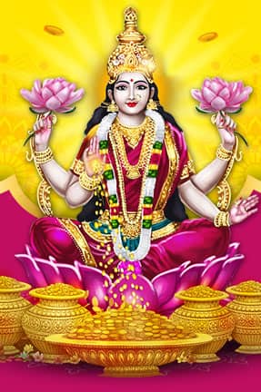 Divine Persona of Sundara Mahalakshmi & Protectress Durga