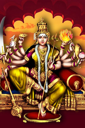 Fortune-Bestowing 5th & 6th Forms of Durga- Part 3